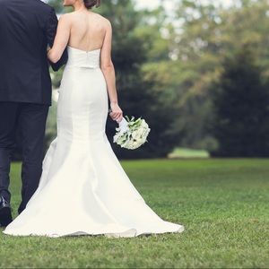 Amsale wedding dress